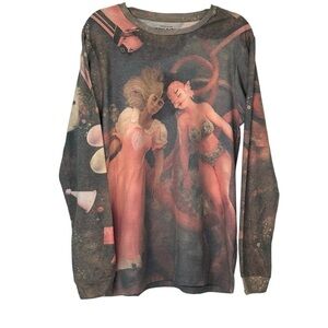 Melanie Martinez NEW  Trilogy All Over Long Sleeve Licensed Tour Tee - LARGE